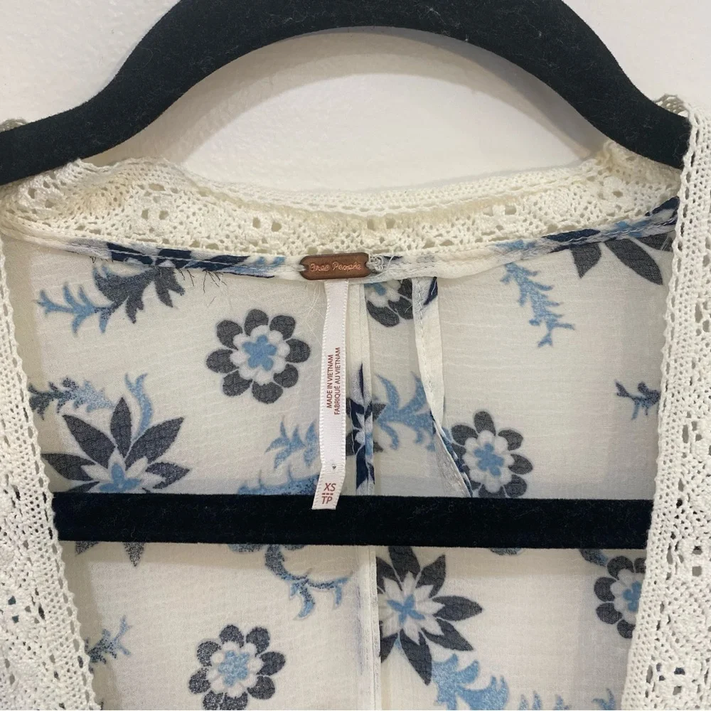 Free People Placed‎ Print Lola Jacket Kimono - Picture 8 of 9